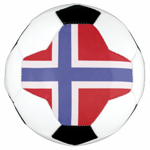 Ballon De Foot Drapeau norvégien