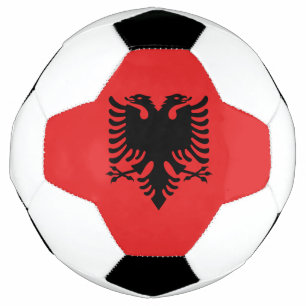 Ballon De Foot Drapeau patriotique albanais