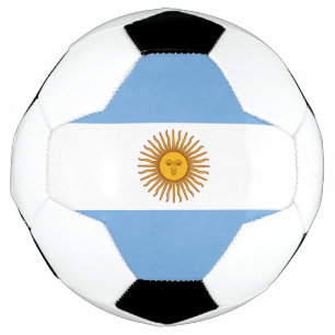 Ballon De Foot Drapeau Patriotique Argentin