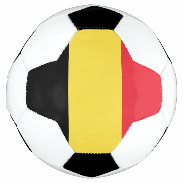 Ballon De Foot Drapeau patriotique belge (Devant)