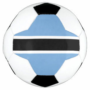 Ballon De Foot Drapeau patriotique du Botswana