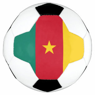 Ballon De Foot Drapeau patriotique du Cameroun