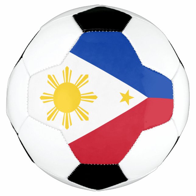 Ballon De Foot Drapeau philippin du bal de football patriotique (Devant)