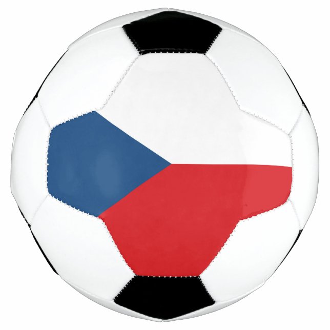 Ballon De Foot Drapeau République tchèque (Devant)