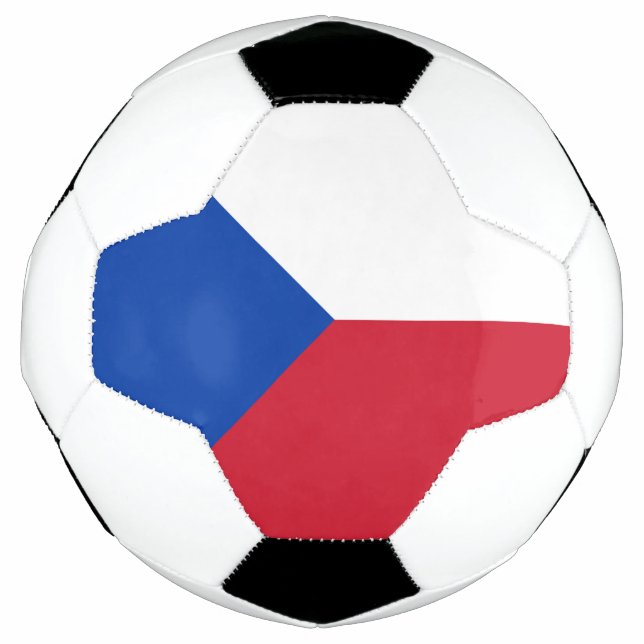 Ballon De Foot Drapeau République tchèque (Devant)