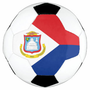 Ballon De Foot Drapeau Sint Maarten