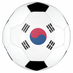 Ballon De Foot Drapeau sud-coréen