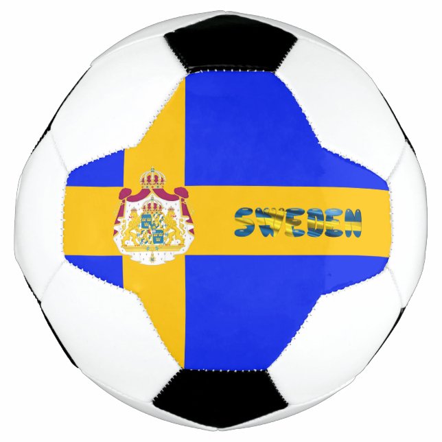 Ballon De Foot Drapeau suédois (Devant)