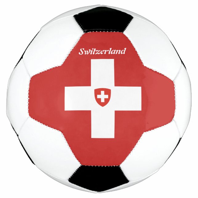 Ballon De Foot Drapeau suisse (Devant)
