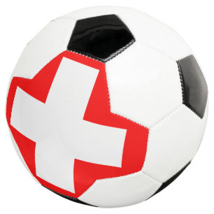 Ballon De Foot drapeau suisse