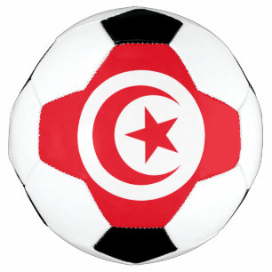 Ballon De Foot drapeau tunisien