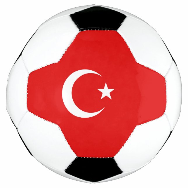Ballon De Foot Drapeau turc (Devant)