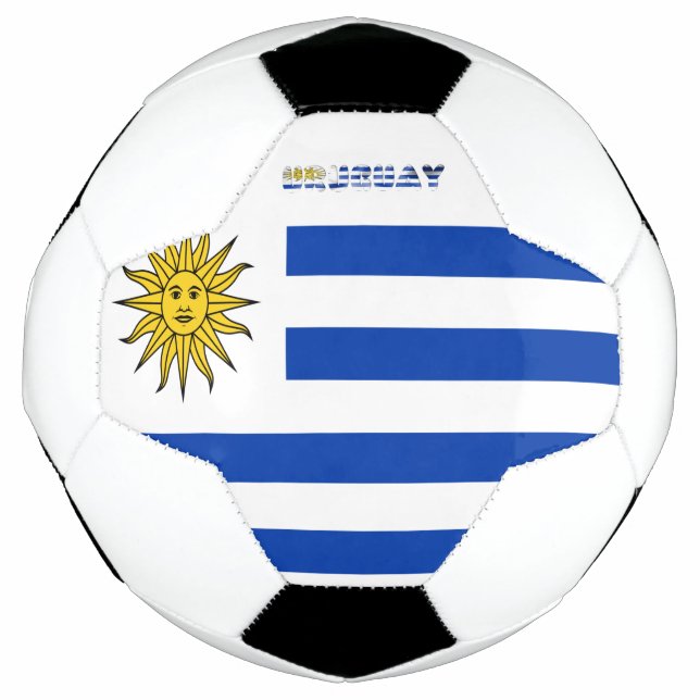 Ballon De Foot Drapeau uruguayen (Devant)