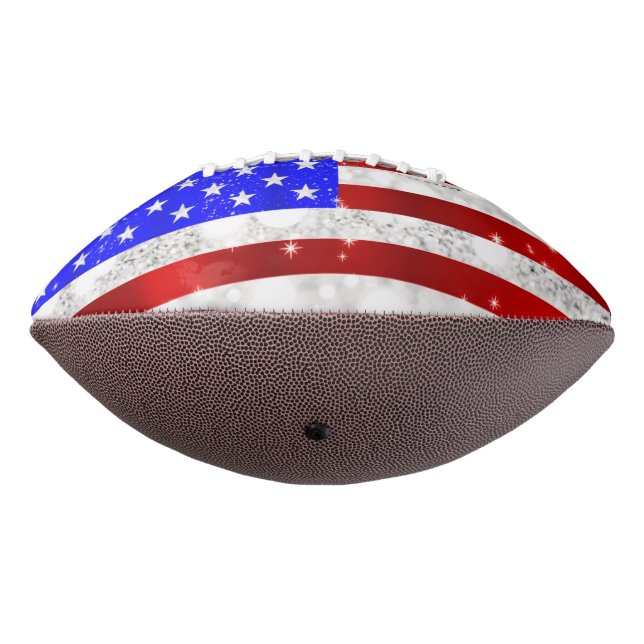 Ballon De Foot Drapeau USA (Tourné à 270°)