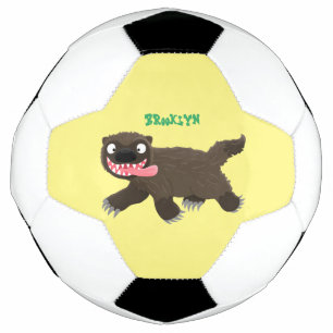 Ballon De Foot Drôle animal avide de carcajou