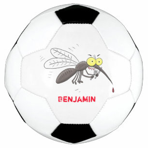 Ballon De Foot Drôle dessin d'insecte moustique