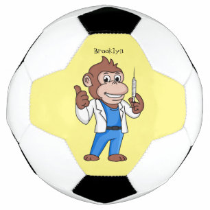 Ballon De Foot Drôle orangoutan dessinateur docteur