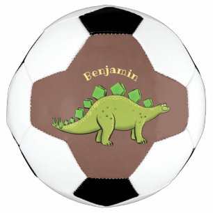 Ballon De Foot Drôle stegosaurus dinosaure dessin animé