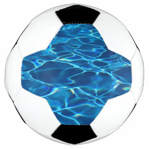 Ballon De Foot Eau de la piscine bleu foncé
