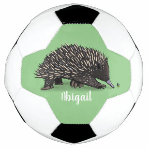 Ballon De Foot Echidna mignonne avec dessin animé d'abeille