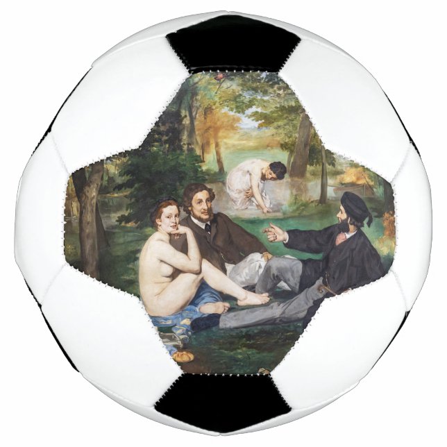 Ballon De Foot Edouard Manet - Le déjeuner sur l'herbe (Devant)