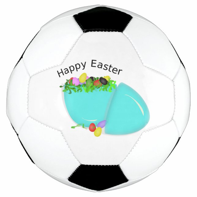 BALLON DE FOOT EGG "HAPPY EASTER" (Devant)