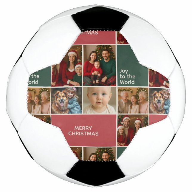 Ballon De Foot elegance mom dad baby Christmas (Devant)