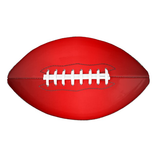 Ballon De Foot Élégant dégradé rouge (Devant)