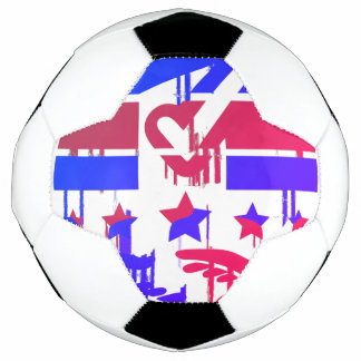 Ballon De Foot Emblème créatif de l'autonomisation et de la repré