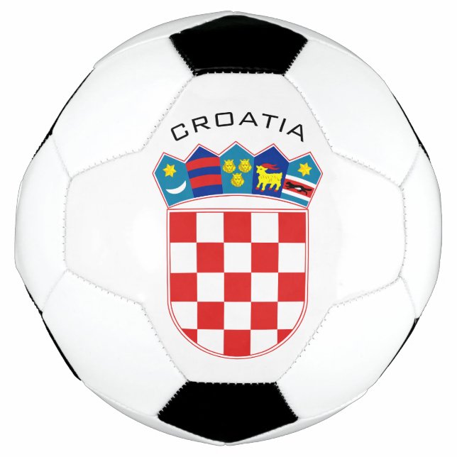 Ballon De Foot emblème de croatie (Devant)