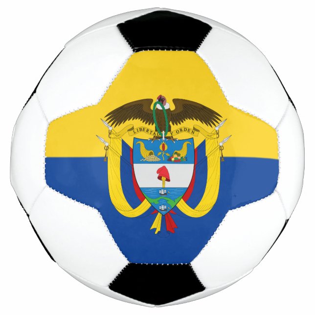 Ballon De Foot emblème de la colombie (Devant)