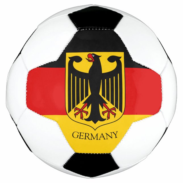Ballon De Foot emblème de l'allemagne (Devant)
