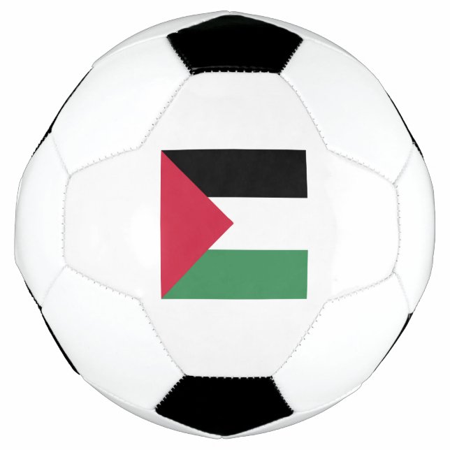 Ballon De Foot Emblème du drapeau palestinien (Devant)