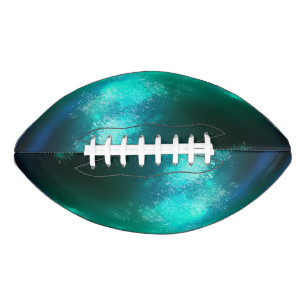 Ballon De Foot Émeraude de ciel nocturne de football américain