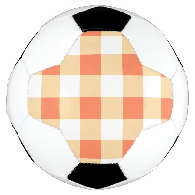 Ballon De Foot en vichy Motif (Devant)