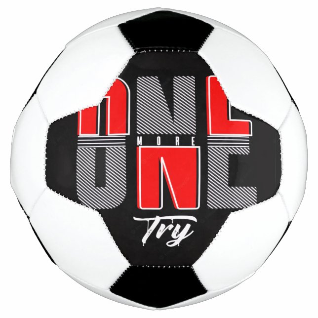 Ballon De Foot Encore un Essai (Devant)