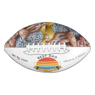 Ballon De Foot Enfants Photos Meilleur papa Fête des pères Rétro