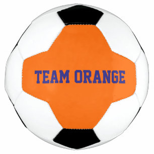 Ballon De Foot Équipe Orange