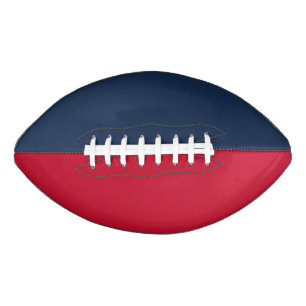 Ballon De Foot Équipe sportive du collège Couleurs Marine Bleu/Ro