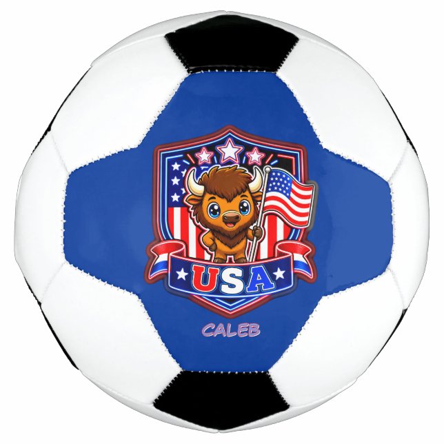 Ballon De Foot États-Unis (Devant)