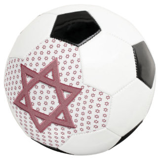 Ballon De Foot Étoile rouge de David sans couture