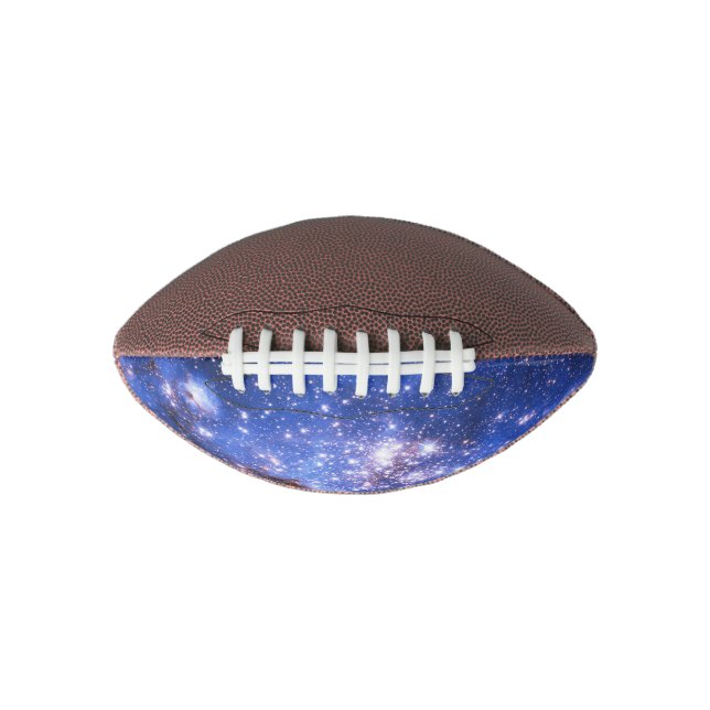 Ballon De Foot Étoiles Bleu Bleu Embrionique (Devant)