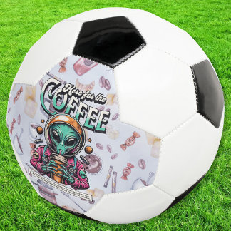 Ballon De Foot Extraterrestre ici pour le café