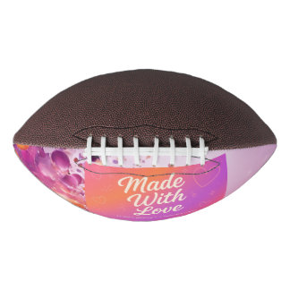 Ballon De Foot Fabriqué avec montre d'amour