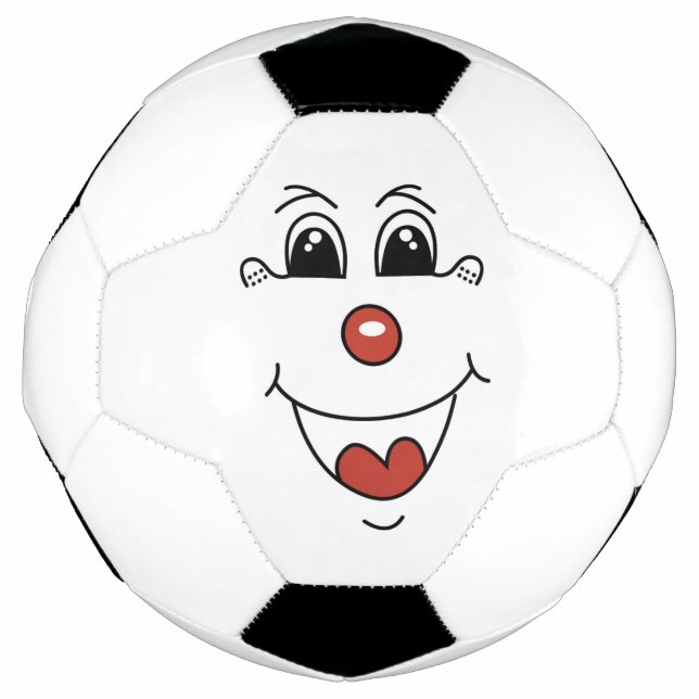 BALLON DE FOOT FACE DE CLOWN (Devant)