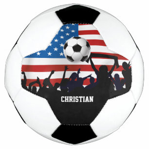 Ballon De Foot Fans de football et de football américain personna