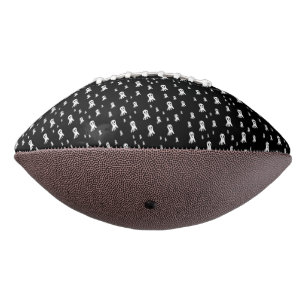 Ballon De Foot Fantômes d'Halloween foncé
