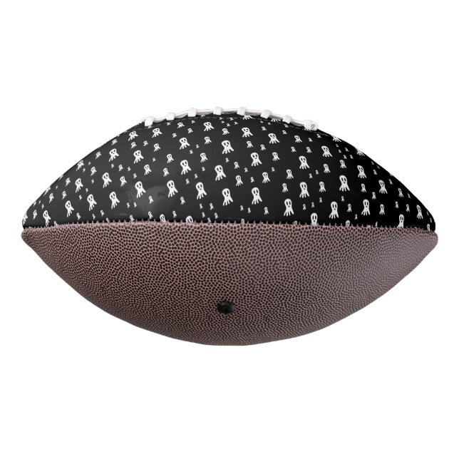 Ballon De Foot Fantômes d'Halloween foncé (Tourné à 270°)