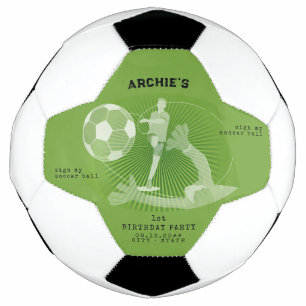 Ballon De Foot Fête de soccer Jour Pitthday