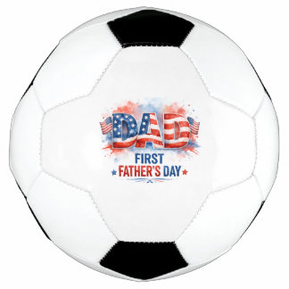 Ballon De Foot Fête des Pères patriotique